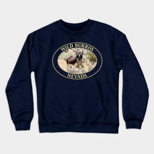 Wild Burros / Donkeys of Nevada Crewneck Sweatshirt